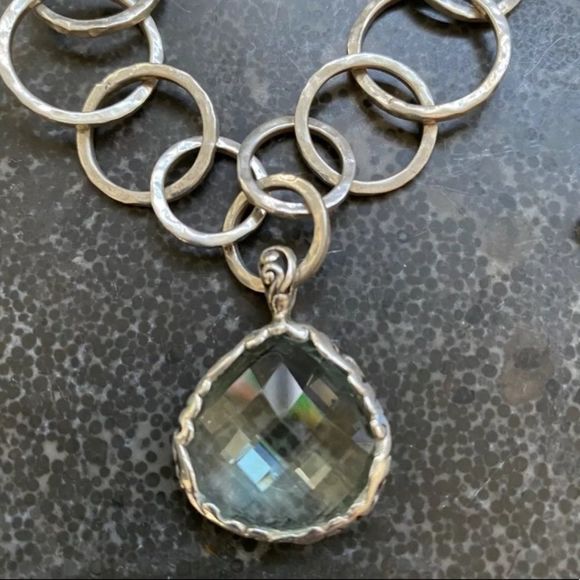 LOIS HILL Green Amethyst Necklace&Earrings ARTISAN Green Amethyst Ring&Bracelet - Picture 3 of 16